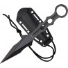 Lot de 2 Couteaux de Lancer S-TEC Tactical Throwing Lame Acier 440 Etui Nylon STTS200BBK - Livraison Gratuite