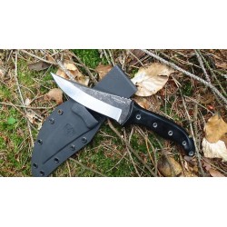 Couteau Condor Pandur Knife Acier Carbone 1075 Manche Micarta Etui Kydex Made El Salvador CTK1818452HC - Livraison Gratuite