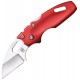 CS20MTR Cold Steel Mini Tuff Lite Tri-Ad Lock Red Griv-Ex handle 4034 Blade - Livraison Gratuite