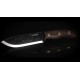 Couteau Condor Bisonte Lame Acier Carbone 1095 Manche Noyer Etui CUir Made El Salvador CTK395447HC - Livraison Gratuite