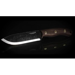 Couteau Condor Bisonte Lame Acier Carbone 1095 Manche Noyer Etui CUir Made El Salvador CTK395447HC - Livraison Gratuite