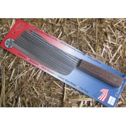 Couperet Old Hickory 7" Cleaver Lame Acier Carbone 1095 Manche Bois Made In USA OH7060 - Livraison Gratuite