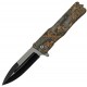 Lot de 10 Couteaux Tactical Camo A/O Abs Handle Stainless Blade Linerlock CN300513CM - Livraison Gratuite