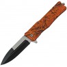 Lot de 10 Couteaux Tactical Orange Camo A/O Abs Handle Stainless Blade Linerlock CN300513OC - Livraison Gratuite