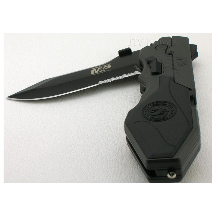 Couteau Automatique SMITH&WESSON Military & Police M&P M.A.G.I.C SWMP4LS - Livraison Gratuite
