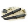 Couteau de Combat Ka-Bar Fighting Knife Acier Carbone 1095 Serrated Manche Kraton Made In USA KA5012 - Livraison Gratuite