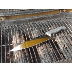 Couteau Cold Steel Commercial Series Chef's Knife Lame Acier 4116 Manche Kray-Ex CS20VCBZ - Livraison Gratuite