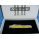 ﻿Couteau Rough Rider Classic Carbon Series Doctors Knife Lame Acier T10 Manche Yellow RR1732 - Livraison Gratuite