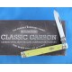 ﻿Couteau Rough Rider Classic Carbon Series Doctors Knife Lame Acier T10 Manche Yellow RR1732 - Livraison Gratuite