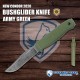 Couteau Condor Bushglider Knife Green Acier Carbone 1095 Manche & Etui Abs Made El Salvador CTK394942HC - Livraison Gratuite