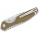 Couteau Smith&Wesson Cleft A/O Lame Acier 8Cr13MoV Manche Acier/G10 Linerlock Clip SW1122572 - Livraison Gratuite