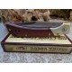 Couteau Roper Knives Buffalo Scout Lame Acier D2 Manche Bois Framelock Clip RP042 - Livraison Gratuite