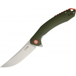 J1906GNC Couteau CJRB Gobi Green Lame Acier D2 Stonewash Manche G10 - Livraison Gratuite