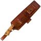 Couteau Bushcraft Condor Pictus Lame Acier Carbone 1095 Manche Bois Etui Cuir Made Salvador CTK394161HC - Livraison Gratuite