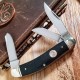Couteau Marbles Sowbelly D2 3 Lames Acier D2 Manche Micarta MR431 - Livraison Gratuite