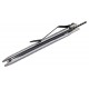 Couteau Gerber Ayako Tanto Silver Lame Acier 7Cr17MoV Manche Aluminium/Acier G1689 - Livraison Gratuite