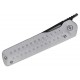 Couteau Gerber Ayako Tanto Silver Lame Acier 7Cr17MoV Manche Aluminium/Acier G1689 - Livraison Gratuite