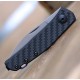 Couteau Zero Tolerance Slip Joint Lame Acier CPM-20CV Manche Fibre de Carbone Made USA ZT0235 - Livraison Gratuite