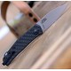 Couteau Zero Tolerance Slip Joint Lame Acier CPM-20CV Manche Fibre de Carbone Made USA ZT0235 - Livraison Gratuite