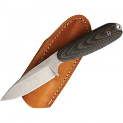 BRAD35S109 Couteau Bradford Knives Guardian 3.5 Lame Acier N690 Manche Camo Etui Cuir Made USA - Livraison Gratuite