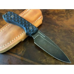 BRAD3FE001N Couteau Bradford Knives Guardian 3 Acier N690 Manche G10 Etui Cuir USA - Livraison Gratuite