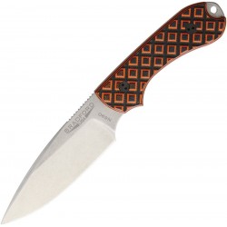 BRAD3FE006 Couteau Bradford Knives Guardian 3 Tiger Stripe Acier N690 Manche G10 Etui Cuir USA - Livraison Gratuite