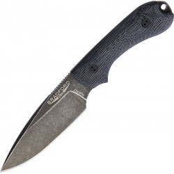 BRAD3FE101N Couteau Bradford Knives Guardian 3 Black/Blue Acier AEB-L Manche Micarta Etui Cuir USA - Livraison Gratuite