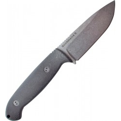 BRAD45S101 Couteau Bradford Knives Guardian 3 G-Wood Manche Bois Acier N690 Nimbus Etui CUir USA - Livraison Gratuite