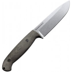 BRAD55S102 Couteau Bradford Knives Guardian 5.5 3D OD Green Micarta Lame Acier N690 Etui CUir USA - Livraison Gratuite