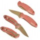 KS1600P Couteau Kershaw Chive Pink A/O Lame Acier 420HC Manche Aluminium Linerlock Made USA- LIVRAISON GRATUITE