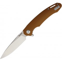 WSC1902DGBN Couteau Beyond EDC Harak Brown Lame Acier D2 Manche G10 Linerlock Clip - Livraison Gratuite