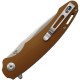 WSC1902DGBN Couteau Beyond EDC Harak Brown Lame Acier D2 Manche G10 Linerlock Clip - Livraison Gratuite