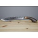 Machette My Parang Golok 115 Machete Carbone 5160 Manche Bois Etui Nylon Made In Malaysia MYPGLK115 - Livraison Gratuite