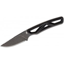 Couteau Gerber Exo-Mod Caper Black Lame Acier 7Cr17MoV Etui Polymer G1801 - Livraison Gratuite