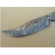 Lame A Customiser Skinner Damas 256 Couches Couteau de Chasse BL123 - Livraison Gratuite