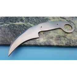 BL127 Lot de 2 Lames A Customiser le Manche Lame Karambit Acier Inox - Livraison Gratuite