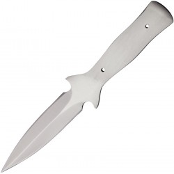 BL130 Lot de 3 Lames A Customiser le Manche Couteau de Botte Dague Acier Inox - Livraison Gratuite