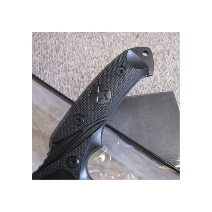 Couteau de Survie Bushcraft Tactical Military Bowie Acier 440 Manche Alu MT2012 - Livraison Gratuite