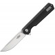GAFH11SBK Couteau Ganzo Firebird Linerlock Black Lame Acier D2 Manche Black G10 Clip - Livraison Gratuite