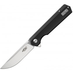 GAFH11SBK Couteau Ganzo Firebird Linerlock Black Lame Acier D2 Manche Black G10 Clip - Livraison Gratuite