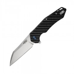  GAFH31CF Couteau Ganzo Firebird Fibre de Carbone Lame Acier D2 Linerlock Clip - Livraison Gratuite