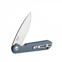 GAFH41GY Couteau Ganzo Firebird Gray Lame Acier D2 Manche G10 Clip - Livraison Gratuite