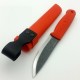 Couteau Condor Terrasaur Orange Acier Carbone 1095 Manche Abs Etui Abs Salvador CTK394741 - Livraison Gratuite
