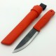 Couteau Condor Terrasaur Orange Acier Carbone 1095 Manche Abs Etui Abs Salvador CTK394741 - Livraison Gratuite