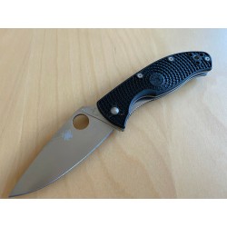 SC122PBK Couteau Spyderco Tenacious Linerlock Black 8Cr13MoV Blade FRN Handle Clip - Livraison Gratuite