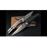 Couteau Zero Tolerance Model 0707 Manche F/Carbone/Titane Lame CPM-20CV Framelock Clip Made USA ZT0707 - Livraison Gratuite