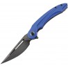 Couteau Bestech Irida Blue Manche G10 Lame Acier 154CM Black Linerlock Clip BTKG25C - Livraison Gratuite