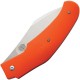 Couteau Amare Creator Slip Joint Orange Lame Acier VG10 Manche G10 AMR202002 - Livraison Gratuite