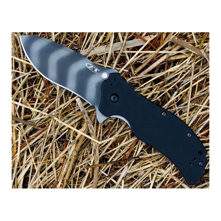 Couteau ZERO TOLERANCE Tiger Ouverture Assistée Acier S30V Manche G-10 ZT Made In USA ZT0350TS - Livraison Gratuite