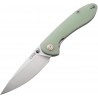 Couteau CJRB Feldspar Translucent Lame Acier D2 Manche Jade G10 LinerLock Clip J1912NTG- Livraison Gratuite